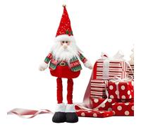 Genérico Duendes Navideños - Figuras Navideñas De Santa Claus Peluche,Artículos para Fiestas Navideñas | para Decoración del Hogar, Escritorio, Mesa, Oficina, Colegio, Dormitorio, Jardín