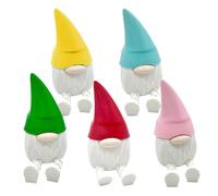 Genérico Duendes Pequeños | Decoración del Hogar con Miniaturas Impresas En 3D - Decoración Adorable para Escritorio, Mesilla, Coche, Navidad y Halloween