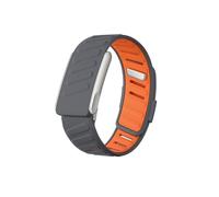 Genérico Durable and comfortable silicone wristband compatible with WHOOP 5.0/Whoop MG band, soft and breathable, with metal frame connector, unisex