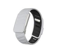 Genérico Durable and comfortable silicone wristband compatible with WHOOP 5.0/Whoop MG band, soft and breathable, with metal frame connector, unisex