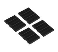 Genérico Durabled Soft Tip Dart Storage, Insert Protector Case, ABS 4 Pieces Holder Set, Compact Design, For Tournaments Travel Indoor Use, 3.2x2.6cm/1.26x1.02 Inches