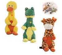 Genérico Durachew Dog Toy, Durachew Designed for Strong Chewers, Wowpetsmart Invincible Chewanimals, for Large Small Dogs, Indestructible Chewanimal Dog Toy (mix2)