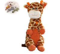 Genérico Durachew Dog Toy, Durachew Designed for Strong Chewers, Wowpetsmart Invincible Chewanimals, for Large Small Dogs, Indestructible Chewanimal Dog Toy (Giraffe)