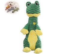 Genérico Durachew Dog Toy, Durachew Designed for Strong Chewers, Wowpetsmart Invincible Chewanimals, for Large Small Dogs, Indestructible Chewanimal Dog Toy (Frog)