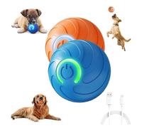 Genérico Duraspin Dog Ball, Alizure Dog Ball, Dura Spin Balls for Large Dogs, Interactive Automatic Rolling with Lights, Dogballs That Moves on Its Own (2Pcs)