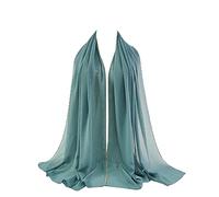 Generico E Oro Gasa Diamante Mujer Primavera Verano Chal Largo Hijab, M, Talla única