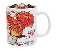 Genérico Eagle Ceramic Mug - Cappuccino Coffee Mug, Cute Ceramic Cup with Design, Coffee Tea Cup, Tableware Accessory, Kitchen Accessory for Restaurant Cafe Dorm Apartment Breakfast Brunch