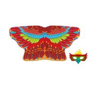 Genérico Eagle Costume Kids, Breathable Comfortable, Bird Wing Cape And Masque for Carnival, for Carnival Masquerade Dance Party Cosplay School Christmas Birthday Halloween