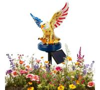 Genérico Eagle Garden Stakes Light Patriotic Eagle LED Lamp