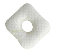 Generico Ear Piercing Pillow | Memory Foam Sleeping Support Cushion - 11.02x11.02x2.76 inches Pillow with Ear Hole,for Workplace Gym Nap Travel Home Bed Airplane Car