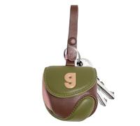 Genérico Earbud Storage Case, Retro Baseball Bag, Travel Protector Pouch with Stylish Design, Earphone Carry Bag for School Shopping Business Trip Accessories, for Travel Daily Commute Office Use