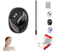 Genérico Earbuds Translation, 2026 New AI Translation Open Ear Earbuds, Bluetooth 5.4 Noise Cancelling Headphones, 144 Languages for Travelers and Business (Black)