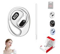 Genérico Earbuds Translation, 2026 New AI Translation Open Ear Earbuds, Bluetooth 5.4 Noise Cancelling Headphones, 144 Languages for Travelers and Business (White)
