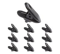 Genérico Earphone Cable Clips,Headphone Clamp Wire Clips Cable Organizer | Rotate Mount Clothing Clip Earphone Accessories for Walking, Exercising, Running, Hiking