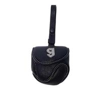 Genérico Earphone Storage Bag, Travel Baseball Case, Retro Protector Pouch with Stylish Design, Earbud Carry Bag for School Shopping Business Trip Accessories, for Travel Daily Commute Office Use