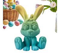 Genérico Easter Bunny Eggs, Mechanical Hare, Festival Rabbit Figurine Toy, 3D Printed with Egg Feature, Reliable Motion Sensory Device, Garden Home with Modern Design, Living Room for Table