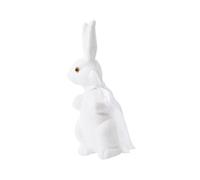 Genérico Easter Bunny Figurine - 10 Inch Spring Bunnys Decor | Foam Easter Ornament - Glitter Finished Bunny with Bow for Indoor Outdoor Display on Lawn Porch Desk Parties & Seasonal Home Decor