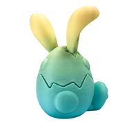 Generico Easter Bunny Figurines Decor, 3D Printed Rabbit Festival Decoration, Adorable Spring Animal Statue for Garden, Home, Table, Mantle, Dining Room, Easter Celebration Display