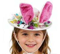 Genérico Easter Bunny Hat - Festive Rabbit Cap, Seasonal Holiday Hat for Egg Hunts, Cute Bunny Headwear with Fun Design, Carnival Party Hats for Birthday Parties and Family Gatherings