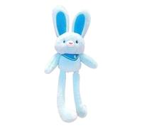 Genérico Easter Bunny Plush - 11 pulgadas Stuffed Rabbit Toy, lindo hecho a mano, llavero suave, intercambiable orejas diseño de las piernas, interactivo Animal Figure | Adorable Decor for Kids