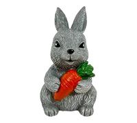 Generico Easter Bunny - Rabbit | Resin Bunny Lamp,Cute Animal Figurine, Warm Glow, Portable LED For Kids Bedroom, Nursery, Bedside Table, Study, Indoor Spring Home Decor