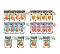 Genérico Easter Candy Holder, Happy Easter Basket Stuffers & 20PCS Spring Greeting Long Tail Treat Holder Tags, Holiday Gift for Children Teens Classroom Party School Gathering