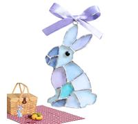 Generico Easter Carrot Statue - Acrylic 2D Flat Adorable Decoration - Bunny Animal Easter Statue - for Beasch Party Holiday Bookshelf Dsining Table Mantel Windowsill Bedside Parentsw