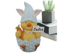 Generico Easter Chick Doll Ornaments, Easter Resin Animals, Unique Chick | Design Easter Decor, Easter Table Centerpiece Decorations, Desktop Easter Resin Decors For Home
