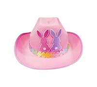 Genérico Easter Cowboy - Hat Kids Non Woven Bunny Ear Cowgirl Hat | Fun Costume Party Favors Lightweight Comfortable Festive Design for Party, Carnival, Birthday, Family or Celebrations