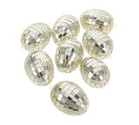 Genérico Easter Egg Ornaments - 8 piezas Spring Decoration, Basket Table Display Set | Bookshelf Centerpiece Home Office Classroom Party Kit with Handcrafts Photography Holiday Spring Decor Fun
