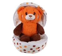 Genérico Easter Egg Plush Toy - Stuffed Animal Doll, Soft Zip Up Decorative Figure, Lovely Spring Ornament, Fabric Companion, Charming Display, Cute Seasonal Decor | Plush Toy for Kids