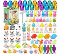Genérico Easter Eggs, Mini Dinosaurs, Ultimate Surprise Pack Engaging Sensory Fun Parents’ Time Saver Safe & Durable, Egg Toy for Kids Girls Boys, Easter Basket Stuffers, Egg Smashing Toys