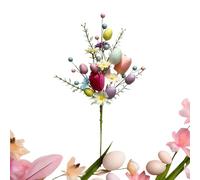 Genérico Easter Stems | PE Foam Egg Artificial Branches 15.7In | Spring Floral Vase Filler Picks | for Table Centerpieces Home Decor Holiday Crafts Party Office Farmhouse