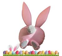 Genérico Easter Stuffed Animal - Hugging Soft Doll Pillow, Easter Theme Cuddly Toy, Adorable Bunny Plush Toy Foreaster Animal Companion Home Indoor Room Décor, Gentle Non Allergenic, Multi Color