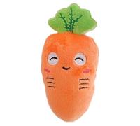 Genérico Easter Stuffed Toys - Vibrant Easter Ambiance Decorative Cute Ornament Keychain Pendant,12cm Stuffed Carrot Bunny Plush | For Walls Backpacks Trees Cars