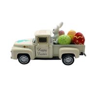 Genérico Easter Truck - Eggs Bunny Vintage Spring, Whimsical Rustic Artwork with Pastel Illustration & Retro Farm Vehicle Theme for Boys, Girls, Family, Home and Nursery