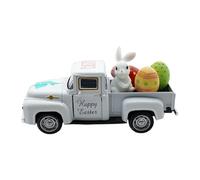 Genérico Easter Truck - with Eggs Bunny Vintage Spring | Cute Easter Toys Kids Trucks, for Boys Girls Family Home, Nursery Playroom Bedroom School, Classroom Farmhouse Travel, Holiday Decor Car