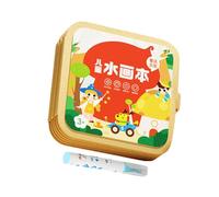 Genérico Easy Coloring Book - Reusable Water Art Drawing, Activities Toy Perfect Arts, Crafts Gift for Children Girls Students Class Travel, Halloween Easter, Crafts Toy, Class Travel