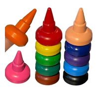 Genérico Easy Grip Crayons - Washable Painting Crayons, Portable Coloring Pen | School Art Supplies Set, Boys Girls Kids Children Safe Drawing And Coloring Tool For Classroom Home