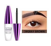 Genérico Easy Peel-Off Eyebrow Gel, Tattoo Eyebrow Temporary Tint, Transfer Proof and Smudge Proof Eyebrow Stain, Waterproof and Sweat-Proof Dyeing Cream, for All Skin Types