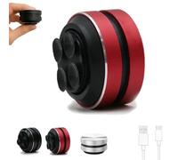 Genérico Echo Pod Speaker, Bluetooth Mini Bone Conduction Portable Wireless, Music Player with Suction Cup, That Can Turn Anything into a Speaker, for Bath, Home, Outdoor (Red)