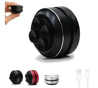 Genérico Echo Pod Speaker, Bluetooth Mini Bone Conduction Portable Wireless, Music Player with Suction Cup, That Can Turn Anything into a Speaker, for Bath, Home, Outdoor (Black)