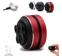 Genérico Echo Pod Speaker, Bluetooth Mini Bone Conduction Portable Wireless, Music Player with Suction Cup, That Can Turn Anything into a Speaker for Home, Outdoor, Travel, Bath (Red)