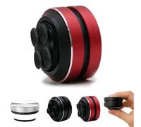 Genérico Echo Pod Speaker, Bluetooth Mini Speaker Bone Conduction Portable WirelessSpeaker, Music Player with Suction Cup,Turn Any Surface into aSpeaker for Bath, Home, Outdoor, Travel (Red)