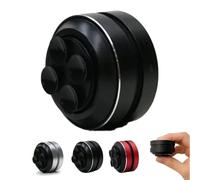 Genérico Echo Pod Speaker, Bluetooth Mini Speaker Bone Conduction Portable WirelessSpeaker, with Suction Cup, Turn Anything into a Speakers, for Bath, Home, Outdoor, Travel (Black)