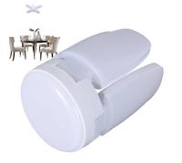 Genérico Éclairage de Magasin à LED - Plafonnier de Garage | Lampe de Sous-Sol avec 4 Panneaux Déformables | Éclairage Domestique à Panneaux Pliants pour Atelier, Grange, Buanderie, Cave, Garage