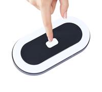 Genérico Éclairage Intérieur De Voiture LED Magnétique Rechargeable USB - Lampe De Lecture Double Couleur Blanc/Bleu Ou Jaune/Blanc - Lumière D’Ambiance Pour Conduite