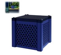 Genérico Eco-Aquarium Water Trough Purifier Cube, Activated Carbon Filter Media for Fish Tanks, Ponds, Livestock Tanks & Horse Troughs - Charcoal Honeycomb Design with Natural Freshening (1 Pc)