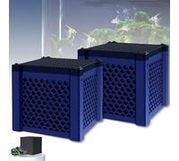 Genérico Eco-Aquarium Water Trough Purifier Cube, Horse Water Trough Purifier Cube, Activated Carbon Livestock Waters Purifiers, for Fish Tanks, Horse Troughs, Ponds & Livestock Tanks (2PCS)