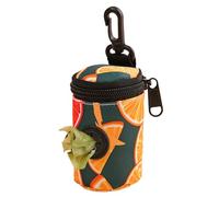 Genérico Eco Dog Waste Bags,Dog Poop Waste Bag Holder Zipper Bag Holder Zipper Pouch,Dispenser For Leashes DogPoop Bags, Fence Mountable Fits Home